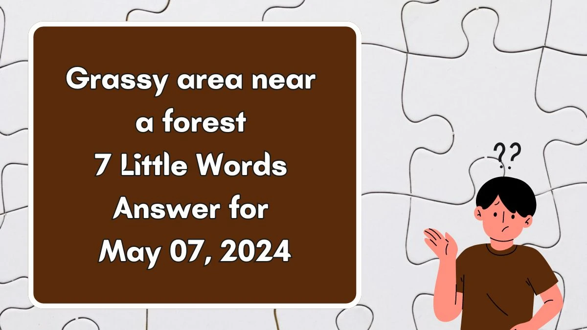 Grassy area near a forest 7 Little Words Answer for May 07, 2024