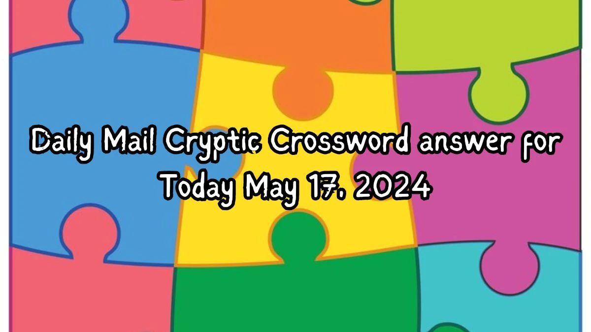 Group of animals surrounding old king(5) Daily Mail Cryptic Crossword answer for Today May 17, 2024