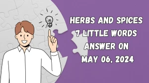 Herbs and spices 7 Little Words Answer on May 06, 2024