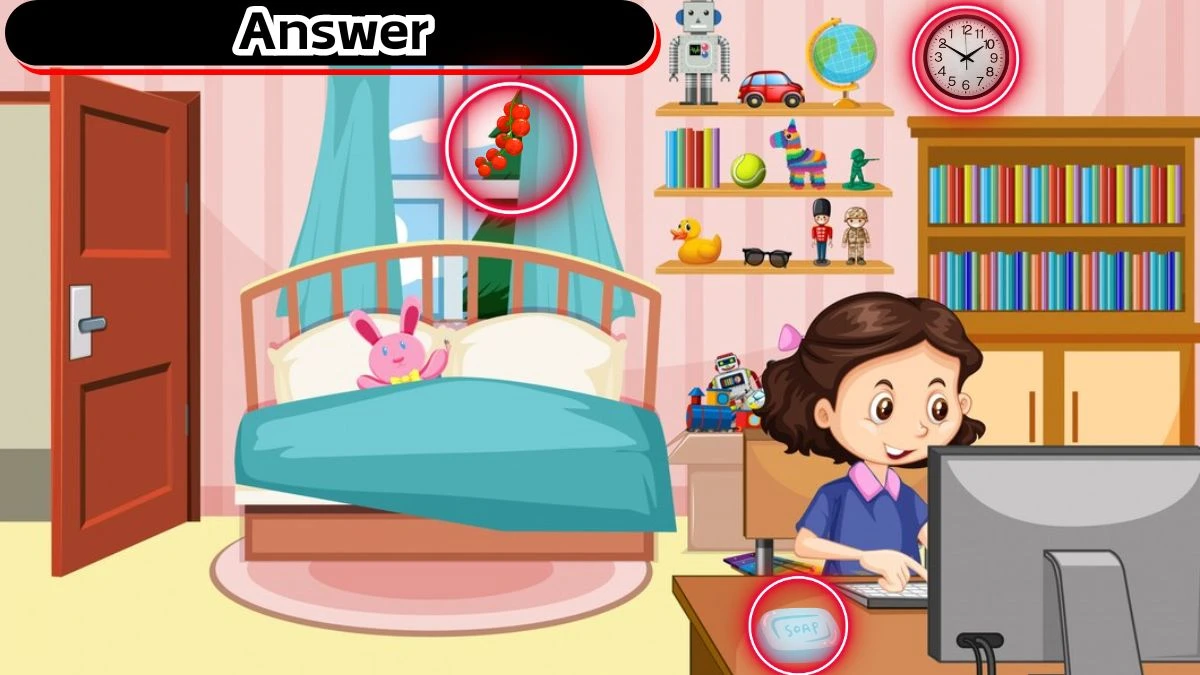 Spot the 3 Mistakes Picture Puzzle IQ Test: Only a puzzle champion can spot the 3 Mistakes in this Image in 10 Secs