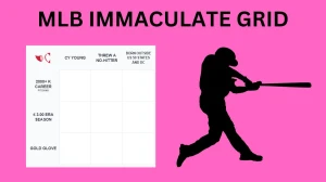 MLB Immaculate Grid Answers Today May 18, 2024