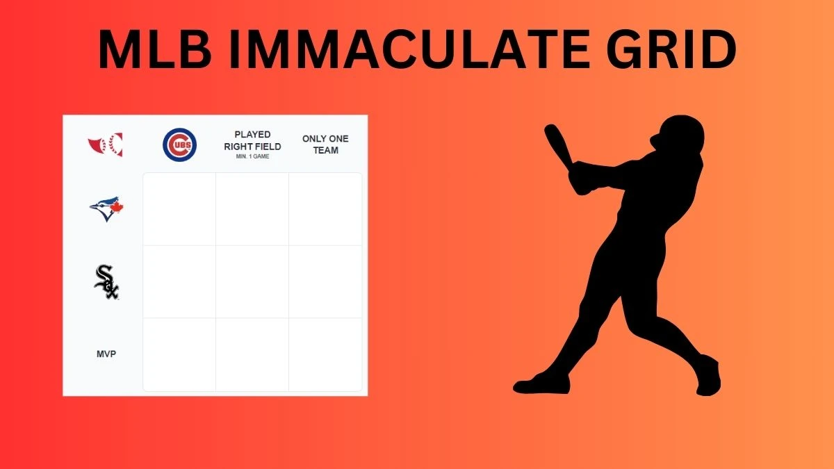 MLB Immaculate Grid Answers Today May 24, 2024