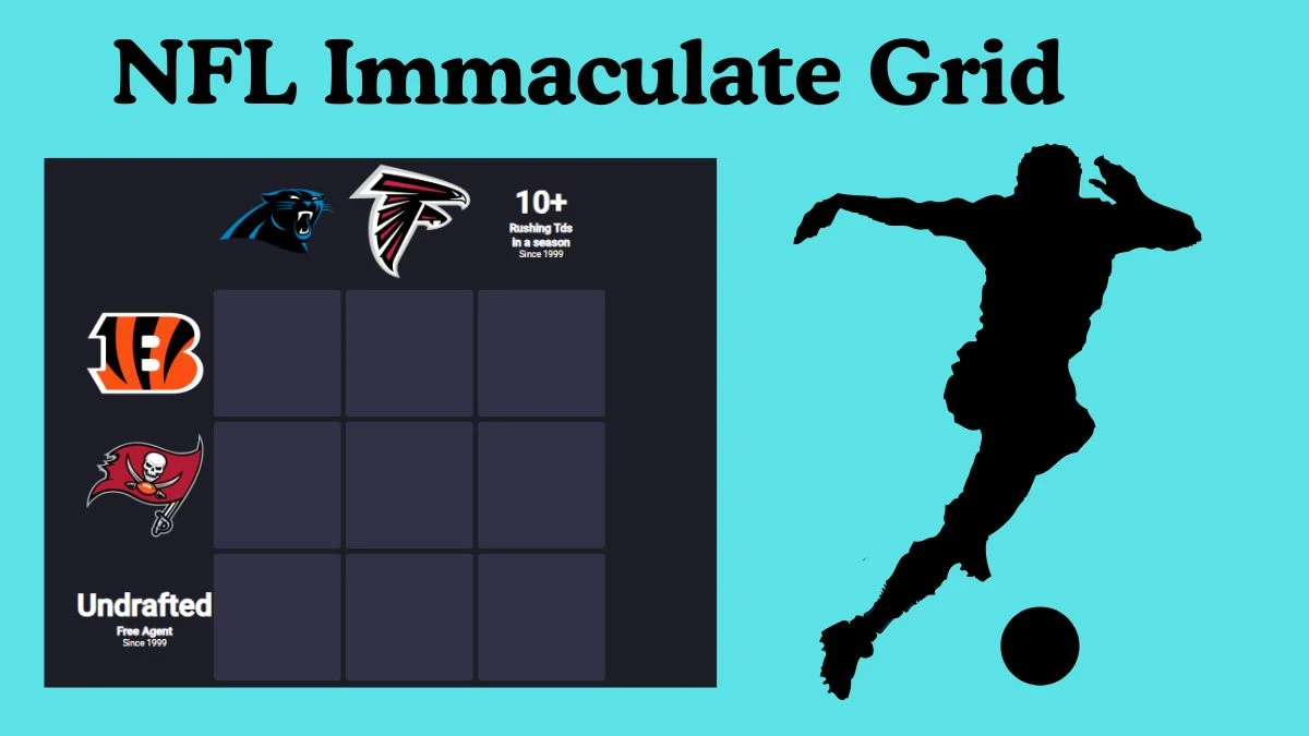 NFL Immaculate Grid Answers Today May 13, 2024