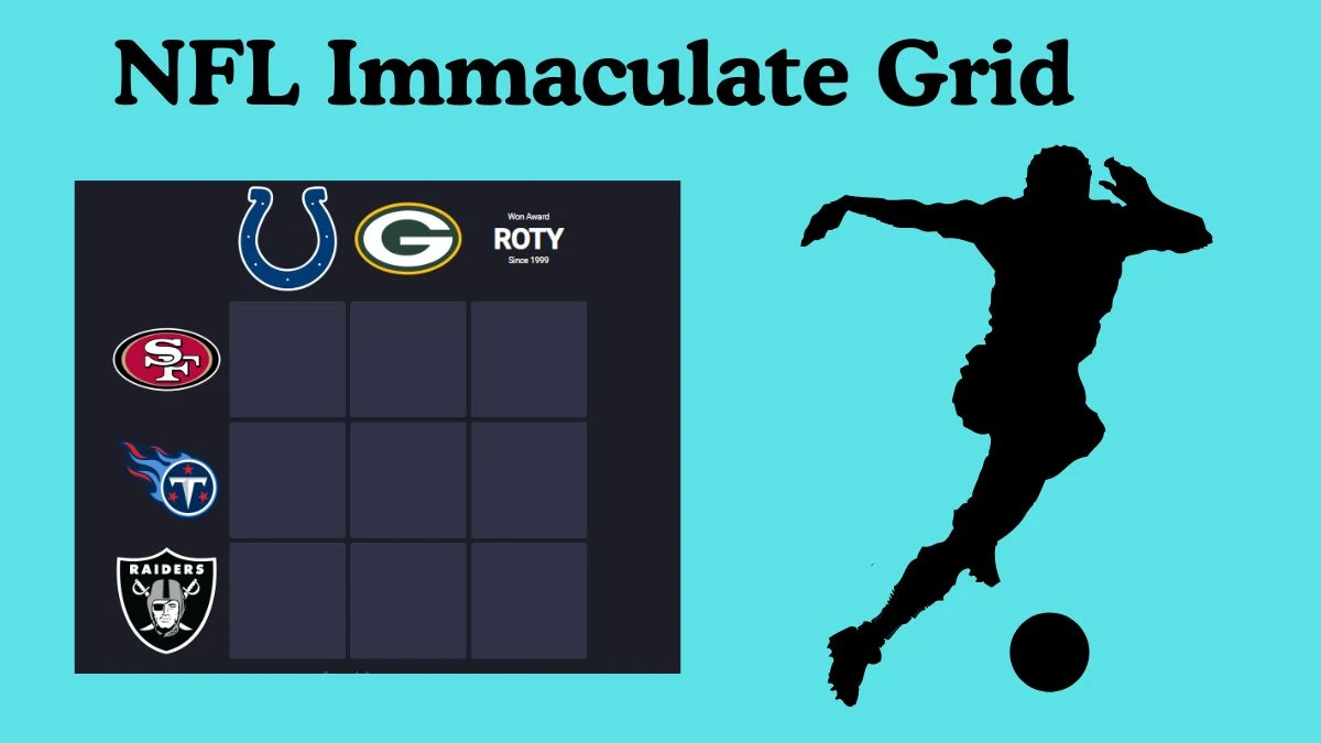 NFL Immaculate Grid Answers Today May 13, 2024