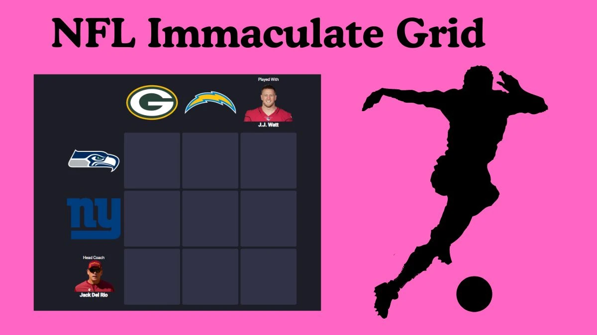 Which Players Have Played for Both Seattle Seahawks and Green Bay Packers in Their Careers? NFL Immaculate Grid Answers for May 28 2024