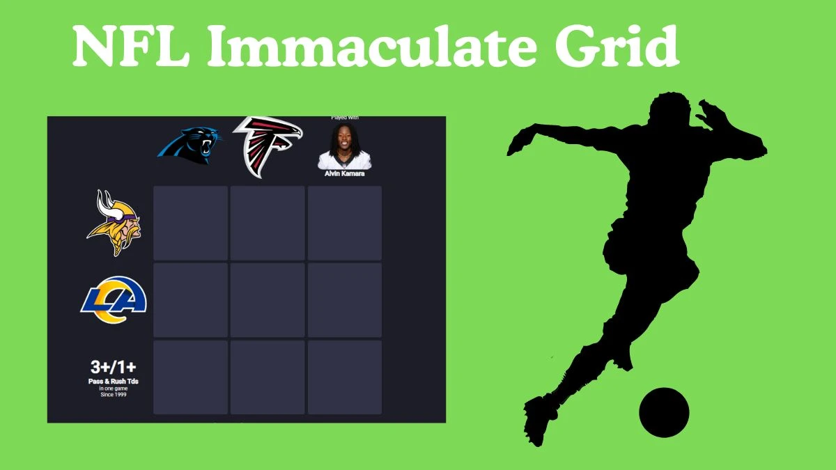 NFL Immaculate Grid Answers Today May 16, 2024