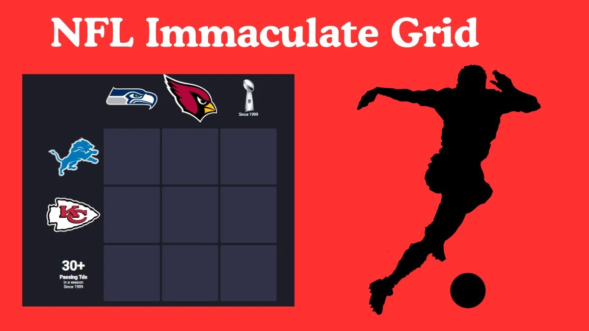 NFL Immaculate Grid Answers Today May 17, 2024