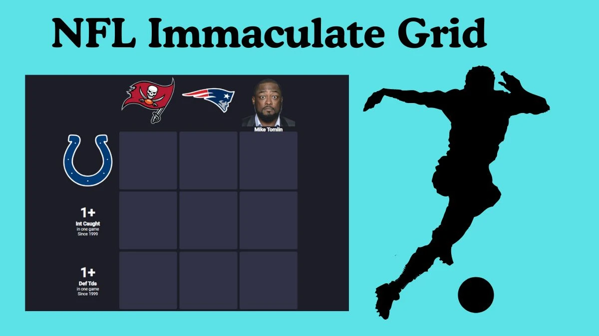 NFL Immaculate Grid Answers Today May 20, 2024