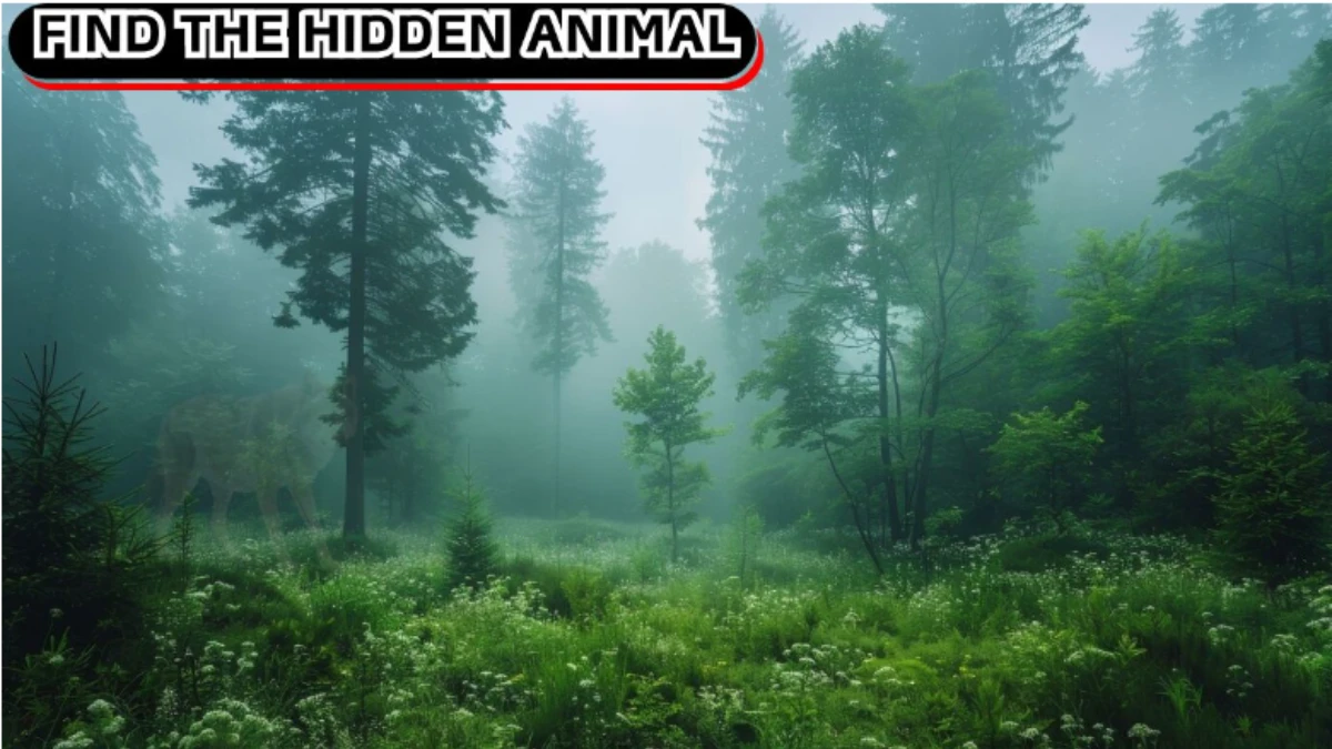 Optical Illusion: Test your visual prowess by finding the Hidden animal in this Image in 8 Secs