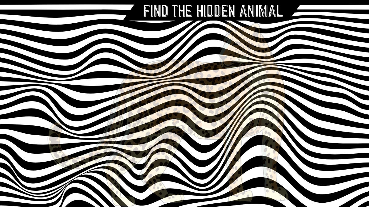 Optical Illusion Vision Test: Only extraordinary vision Can Spot the Hidden Animal in this Optical Illusion in 10 Secs