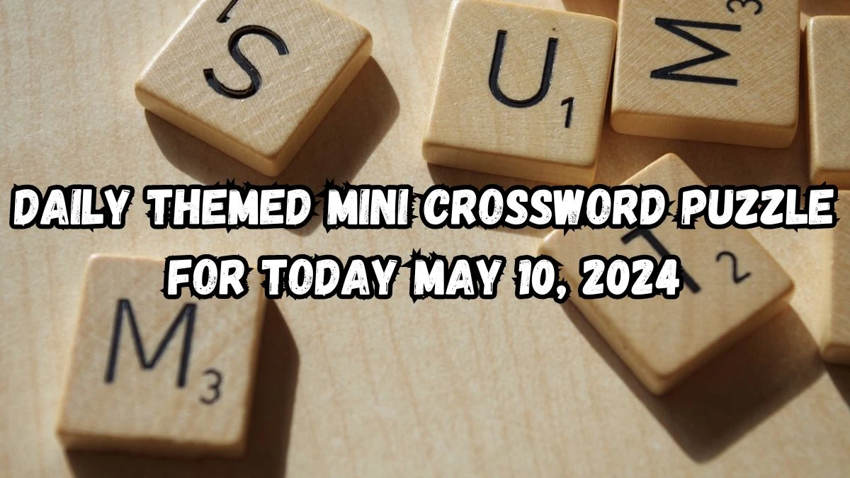 “Ta-da!,” in France Daily Themed Mini Crossword Puzzle for Today May 10, 2024