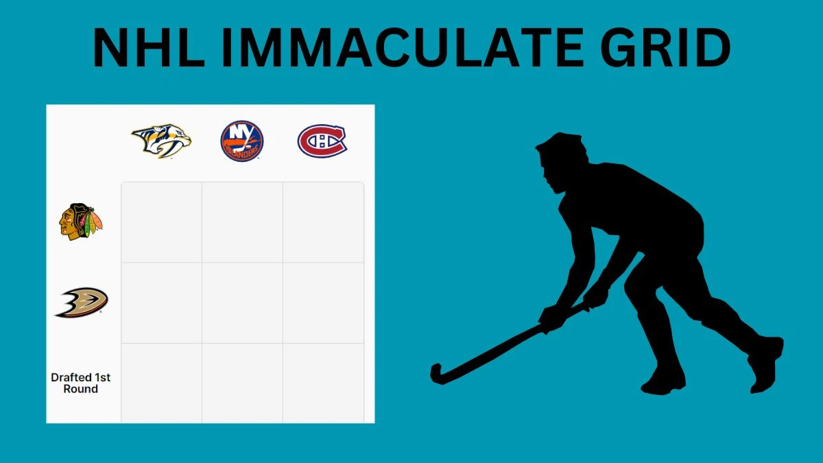 Today's NHL Grid Answers Updated