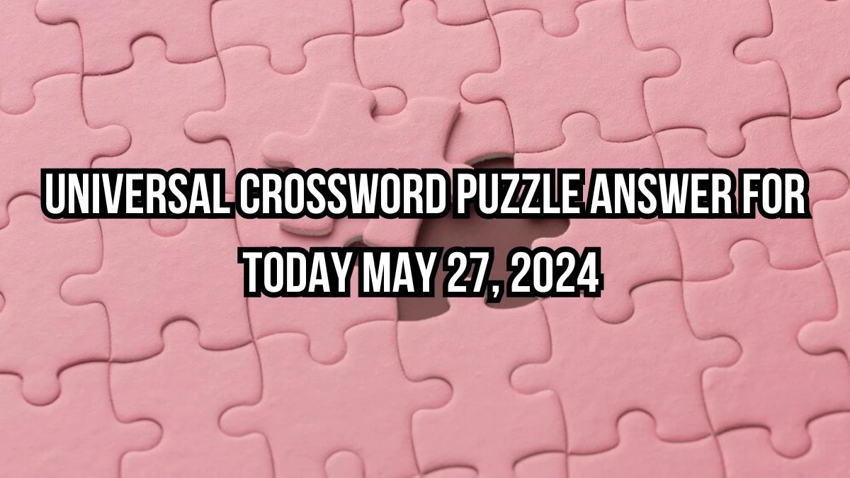 Universal Crossword Princess in a Nintendo game series Clue Answer for Today May 27, 2024