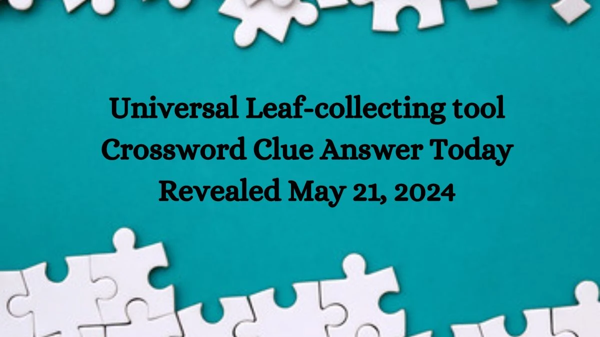 Universal Leaf-collecting tool Crossword Clue Answer Today Revealed May 21, 2024