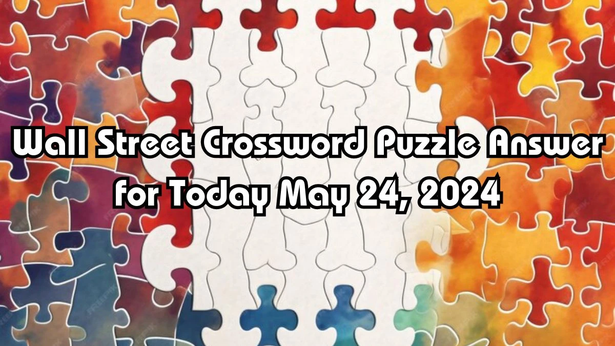 Wall Street Crossword Luckman in the Pro Football Hall of Fame Clues for Today May 24, 2024