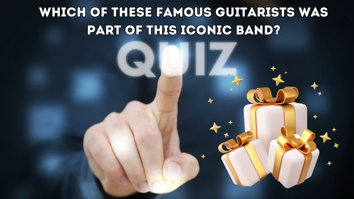 Which of these famous guitarists was part of this iconic band? Amazon Quiz Answer Today May 27, 2024