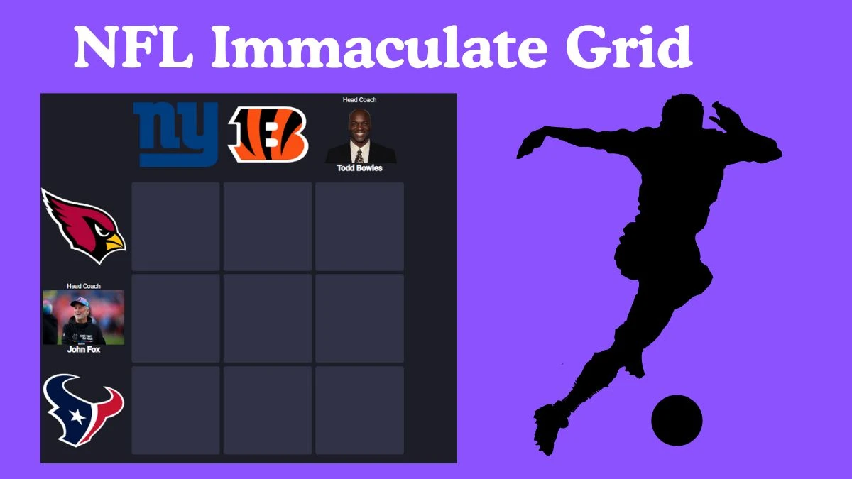 Which Players Have Played for Both Arizona Cardinals and New York Giants in Their Careers? NFL Immaculate Grid Answers for May 31 2024