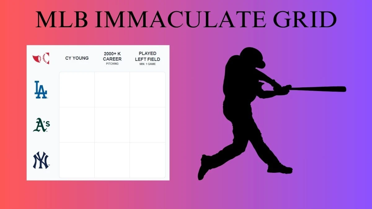 Which Players Have Played for Both Los Angeles Dodgers and Cy Young in Their Careers? MLB Immaculate Grid Answers for May 29 2024