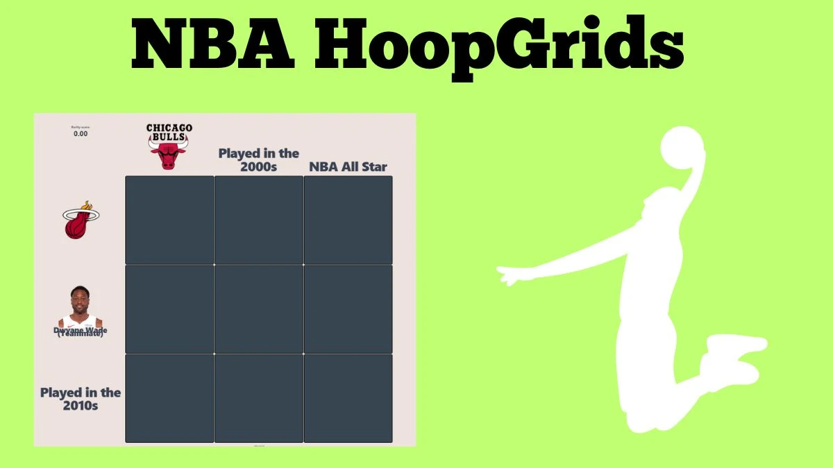 Which Players Have Played for Both Miami Heat and Chicago Bulls in Their Careers? NBA HoopGrids Answers for May 30, 2024