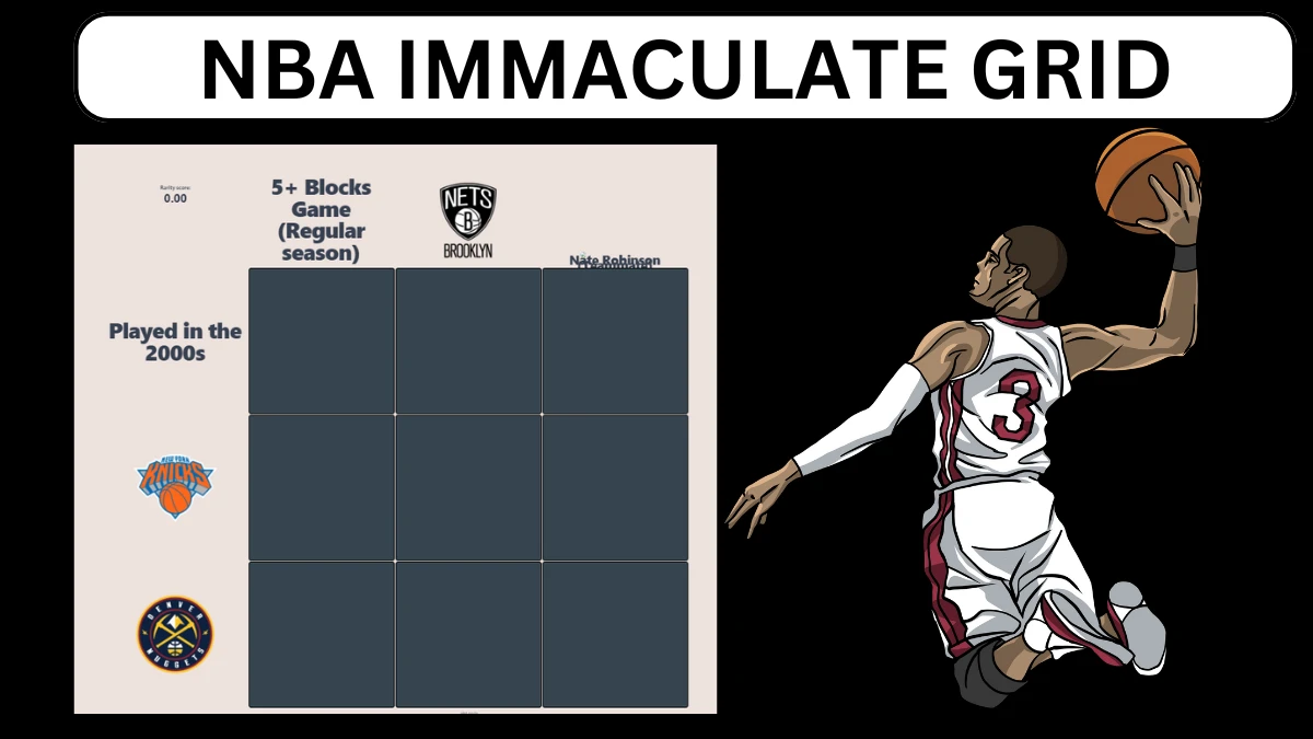 Which Players Have Played for Both New York Knicks and Brooklyn Nets in Their Careers? HoopGrids Immaculate Grid answers May 26 2024