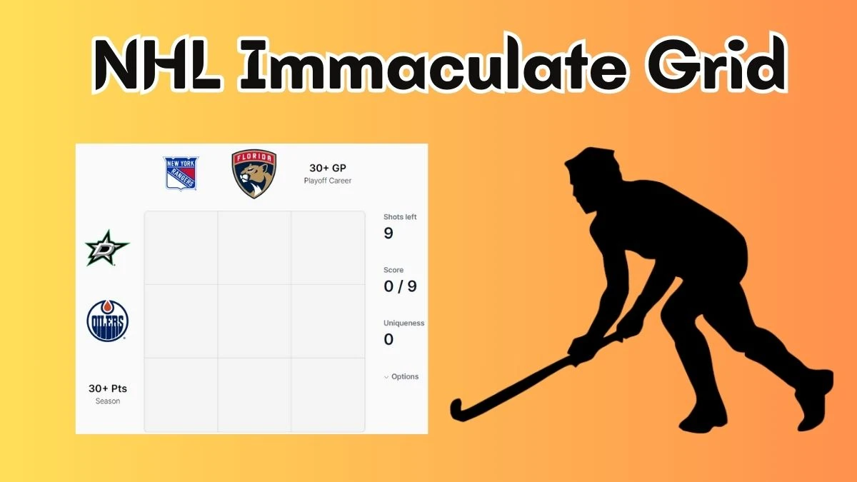 Which players who have played for both Dallas Stars and New York Rangers in their career? NHL Immaculate Grid Answers for May 30 2024