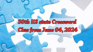 50th US state Crossword Clue from June 04, 2024