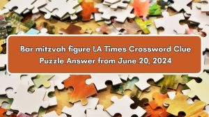 Bar mitzvah figure LA Times Crossword Clue Puzzle Answer from June 20, 2024