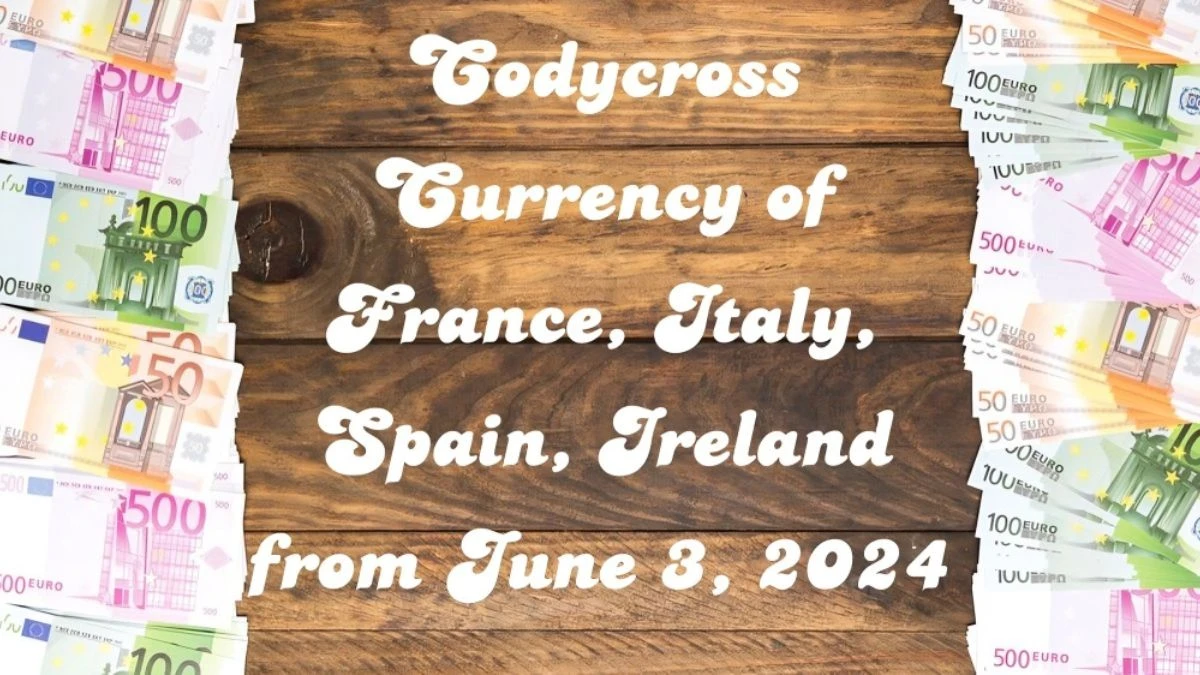 Currency of France Italy Spain Ireland Crossword Clue from June 3