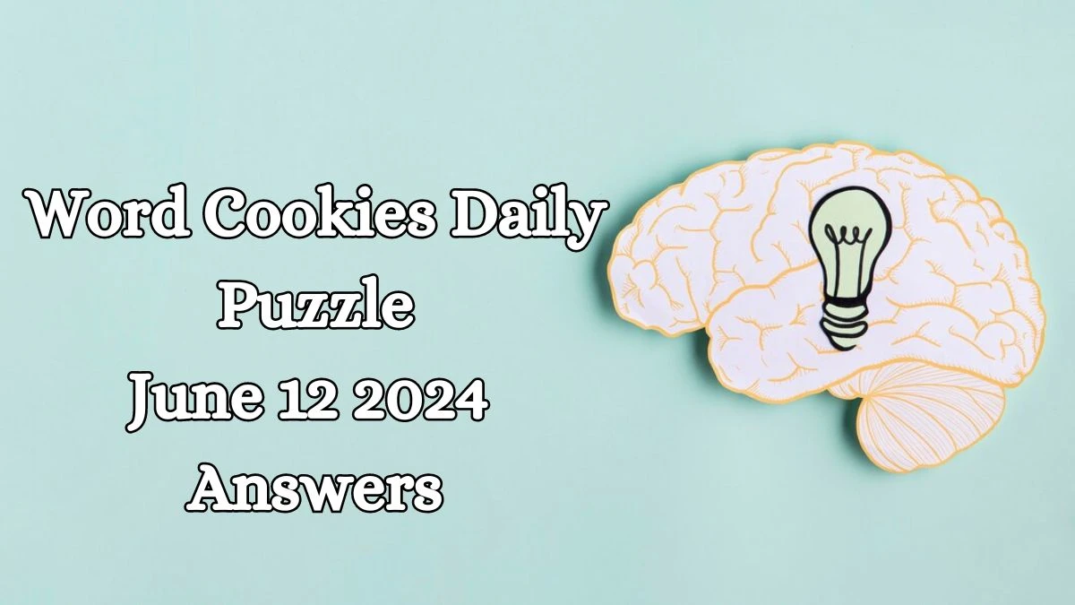 Word Cookies Daily Puzzle June 12, 2024 Answers