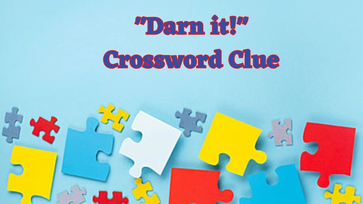 Darn it! Daily Commuter Crossword Clue Puzzle Answer from June 18, 2024