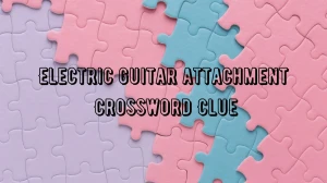 Electric guitar attachment Daily Commuter Crossword Clue Puzzle Answer from October 15, 2024