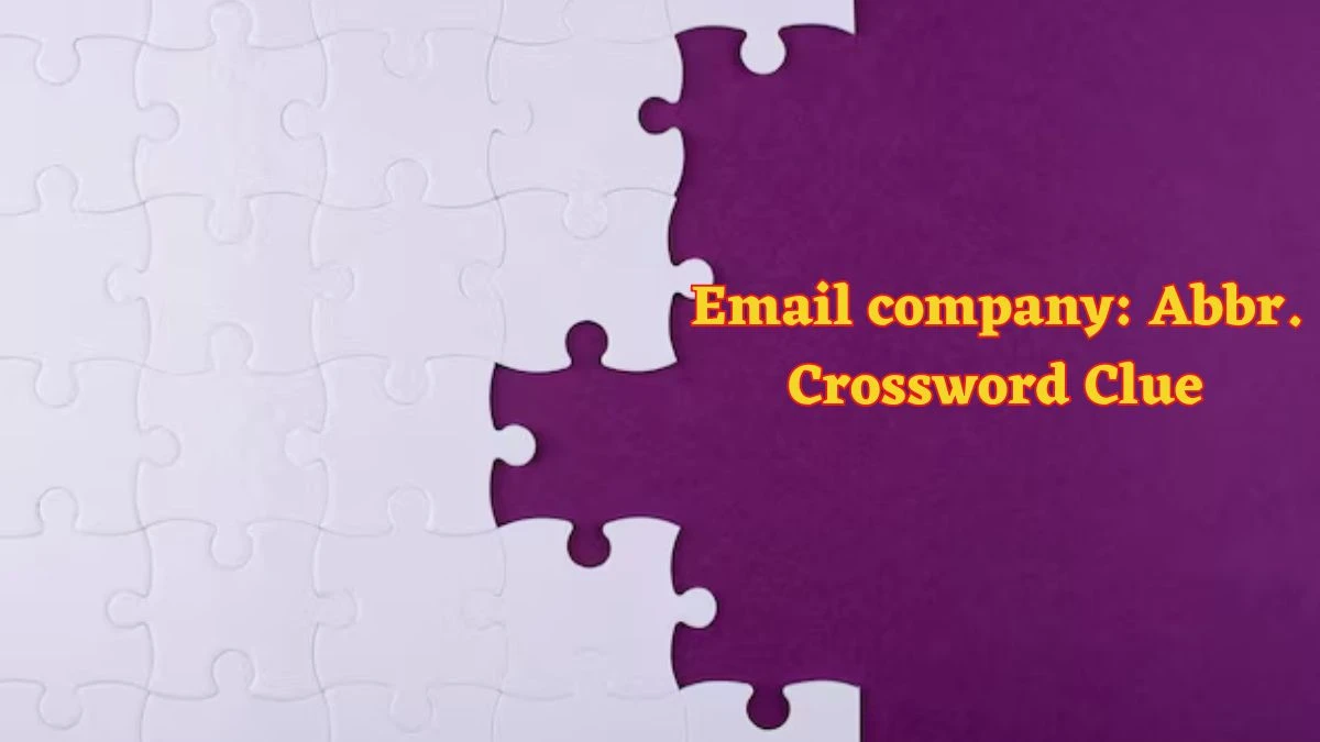 Email company: Abbr. Daily Commuter Crossword Clue Puzzle Answer from June 14, 2024