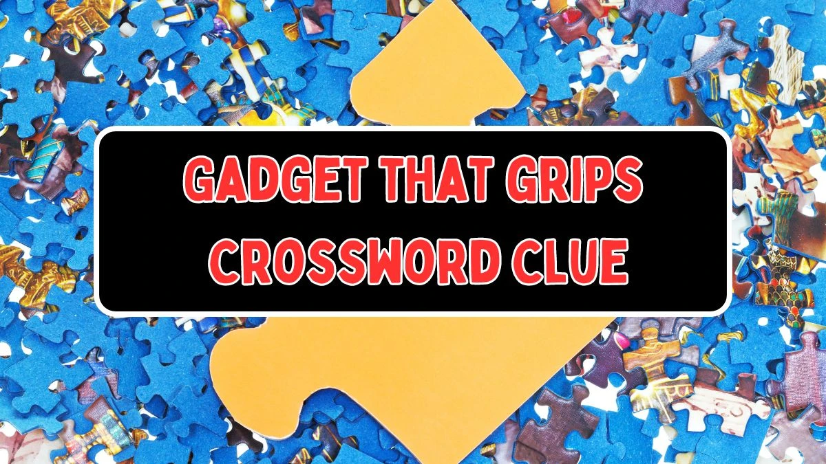 Gadget that grips Universal Crossword Clue Puzzle Answer from June 17, 2024