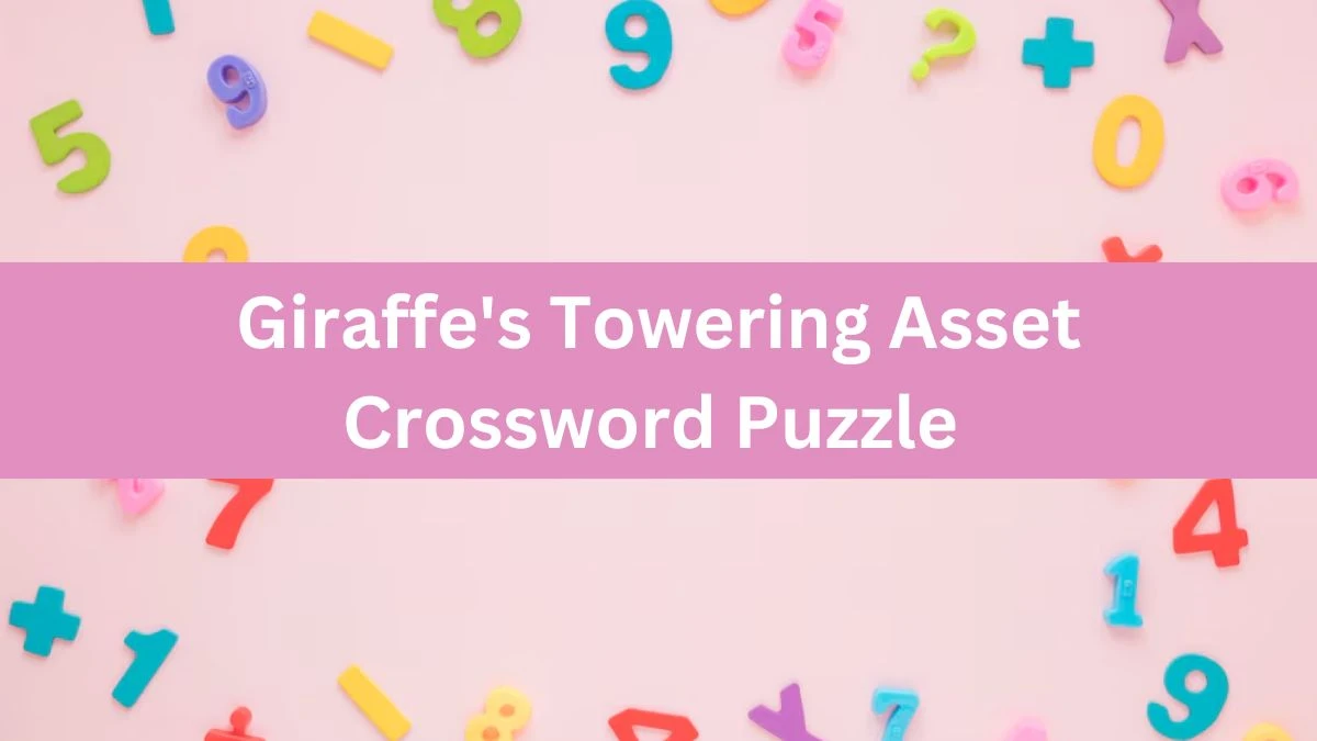 Giraffe's Towering Asset Crossword Clue Daily Themed Puzzle Answer from June 12, 2024