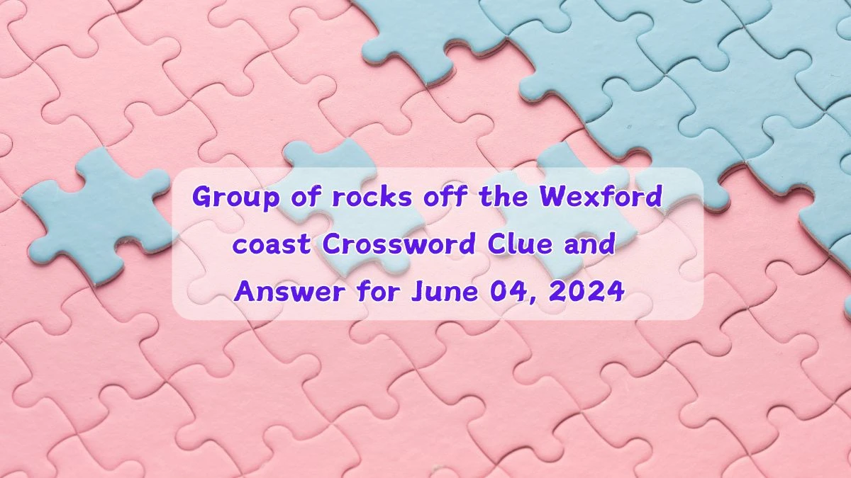 Group of rocks off the Wexford coast Crossword Clue and Answer for June 04, 2024