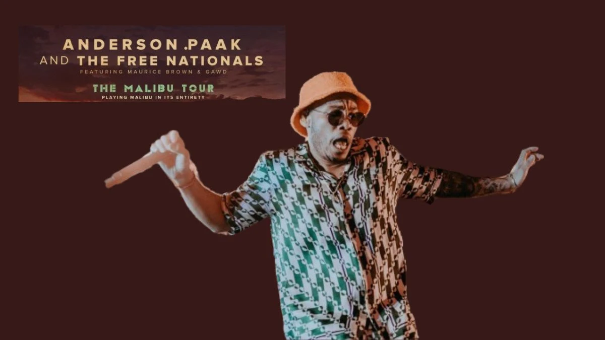 How To Get Anderson Paak Presale Code? All Details About Anderson Paak Malibu Tour