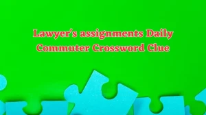 Lawyer's assignments Daily Commuter Crossword Clue Puzzle Answer from June 13 2024