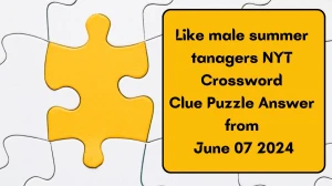 Like male summer tanagers NYT Crossword Clue Puzzle Answer from June 07 2024