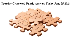 Newsday Crossword Puzzle Answers Today June 25 2024