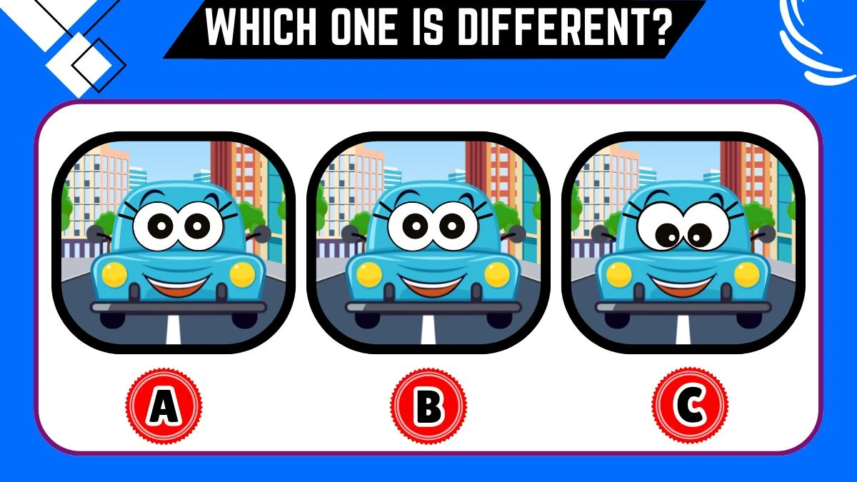 Observation Brain Challenge: Only the most attentive eyes can spot the different one in 14 secs