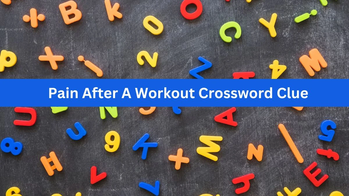 Pain After A Workout Daily Themed Crossword Clue Puzzle Answer from June 15, 2024