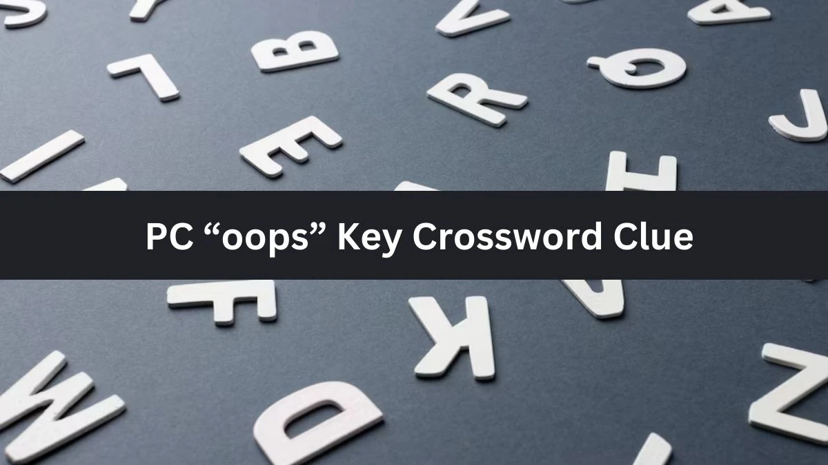 LA Times PC “oops” Key Crossword Clue Puzzle Answer from June 28, 2024