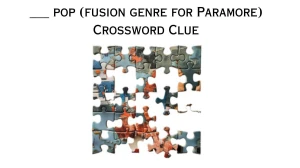 USA Today ___ pop (fusion genre for Paramore) Crossword Clue Puzzle Answer from June 21, 2024