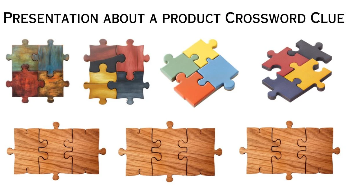 USA Today Presentation about a product Crossword Clue Puzzle Answer from June 21, 2024