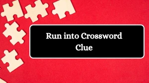 Run into NYT Crossword Clue Puzzle Answer from June 22, 2024