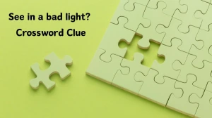 Universal See in a bad light? Crossword Clue Puzzle Answer from June 24, 2024