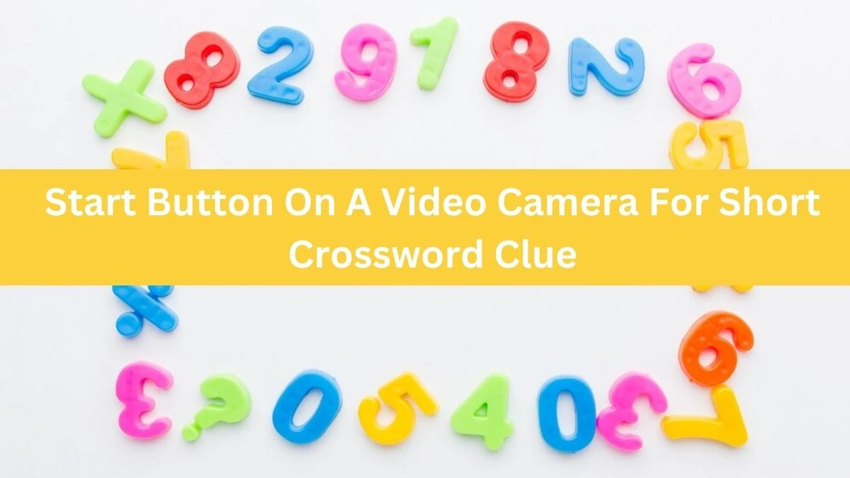 Start Button On A Video Camera For Short Daily Themed Crossword Clue Puzzle Answer from June 19, 2024