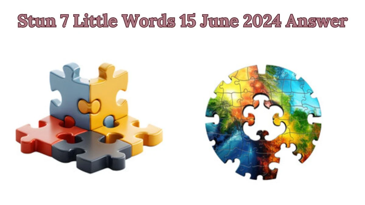 Stun 7 Little Words Crossword Clue Puzzle Answer from June 15, 2024