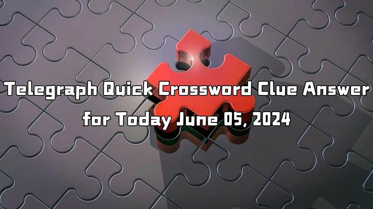 Telegraph Quick Neckwear Crossword Clue from June 05, 2024