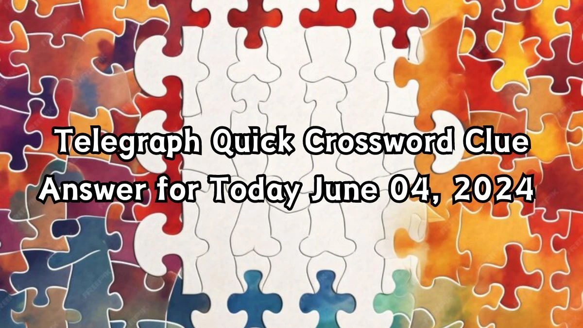 Telegraph Quick Sea robbers Crossword Clue from June 04, 2024 Answer Revealed